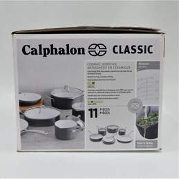 New Open Box Calphalon Classic Ceramic Nonstick 11pc. Cookware Set alternative image