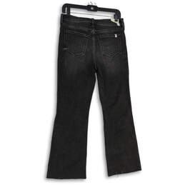 NWT Womens Black Denim Medium Wash 5-Pocket Design Bootcut Jeans Size 29 alternative image