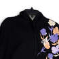 Womens Multicolor Long Sleeve Kangaroo Pocket Pullover Hoodie Size X-Large image number 3
