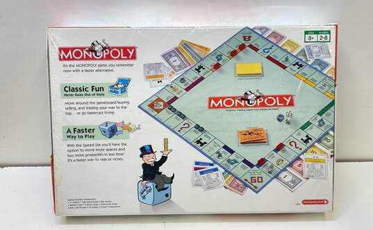 Monopoly Board Game Play Faster With New Speed Die 2007 Version image number 2