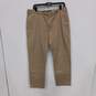 J.Crew Beige/Brown Essential Chino Pants Size 35w 32L image number 1
