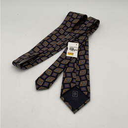 NWT Mens Multicolor Silk Four-In-Hand Adjustable Formal Pointed Neck Tie alternative image