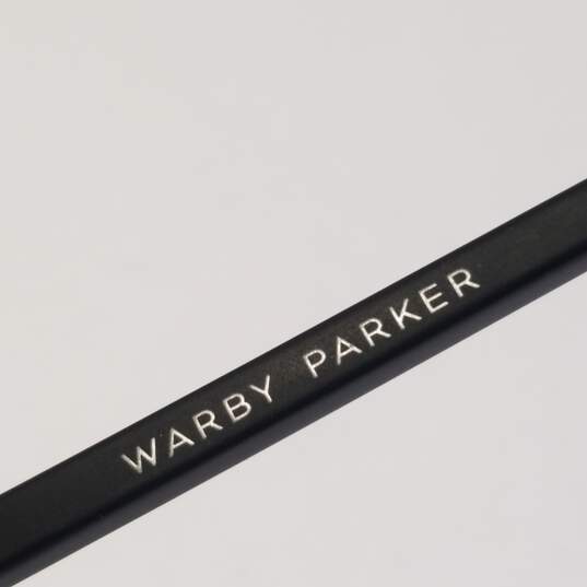 Warby Parker Oliver N Black Eyeglasses (Frame) image number 8