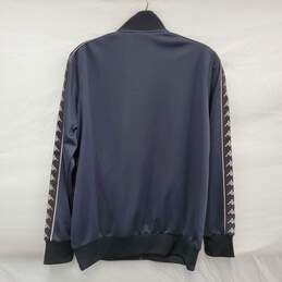 Kappa Authentic MN's Dark Gray Track 100% Polyester Jacket Size MM alternative image