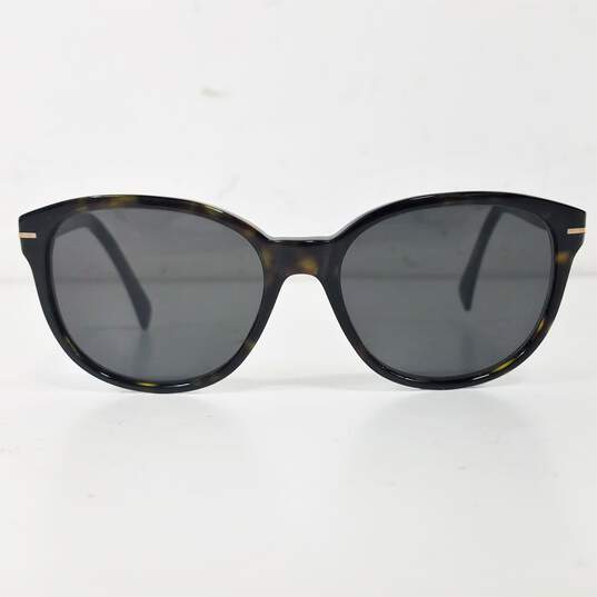 Tommy Hilfiger Brown Tortoise Shell Browline Sunglasses image number 2
