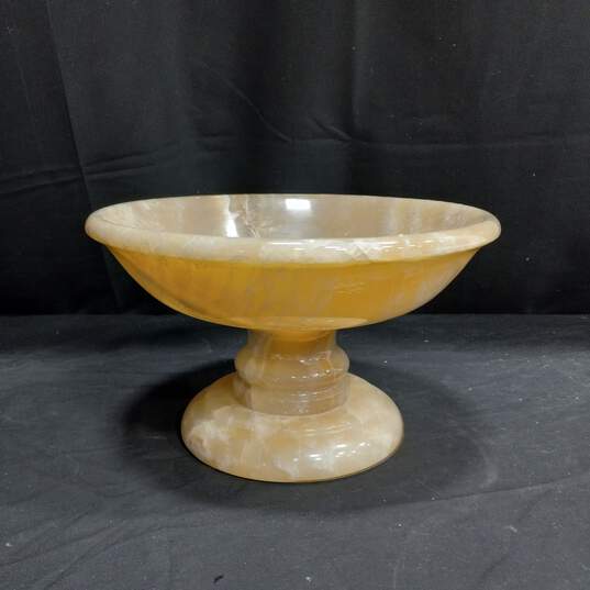 Vintage Tan Stone Bowl image number 3