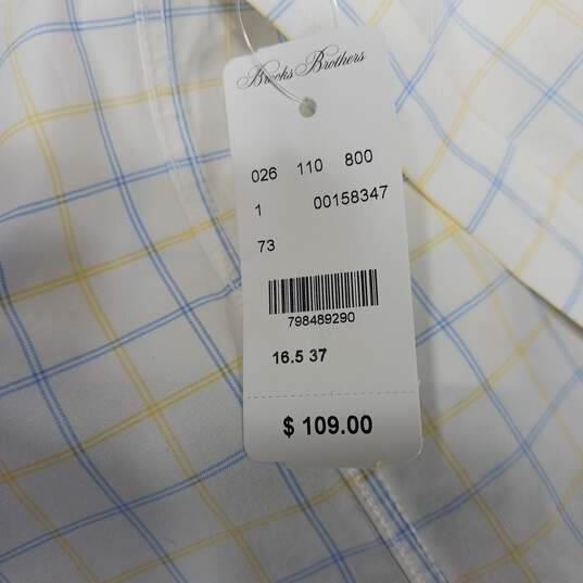 Brooks Brothers Soho Fit Men's Dress Shirt Size 16.5/37 - NWT image number 4