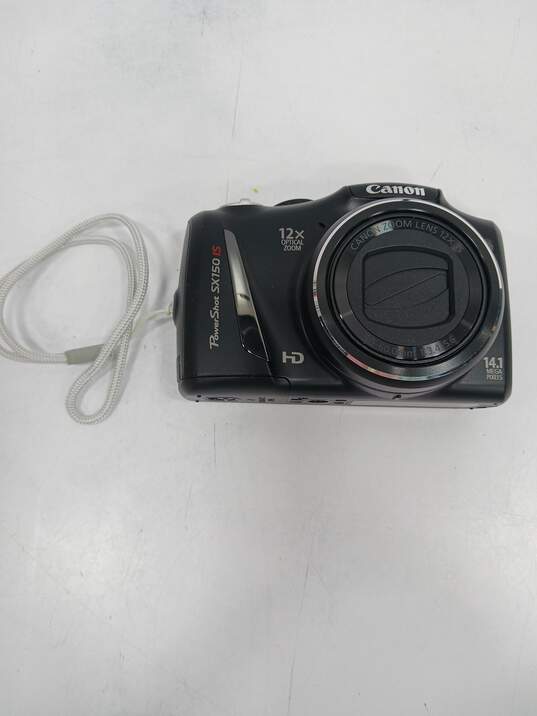 Canon PowerShot SX150 IS 14.1 Megapixels Digital Camera & Case image number 4