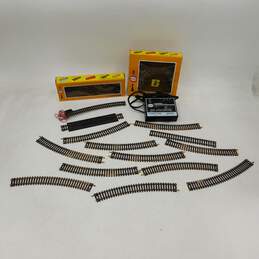 Lot Of Vintage Cox Ho Scale Electric Train Accessories IOB