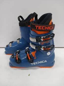 Tecnica Men's Blue and Orange Ski Boots Size 288mm alternative image