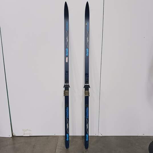 Trak Dark Blue Cross Country Skis With Bindings image number 2
