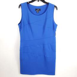 Ronni Nicole Women Blue Sheath Dress Sz 12P NWT