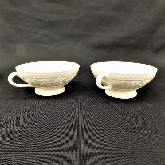 Vintage Wedgwood Wellesley Set Of 4 Double Handle Cream Soup Bowls image number 2