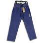 NWT Mens Blue 550 Denim 5-Pocket Design Tapered Leg Jeans Size 33x32 image number 1