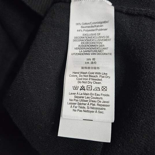 Black Sequin Long Sleeve Open Cardigan image number 3