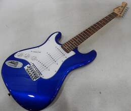 SX Brand VTG Series Model Blue Left-Handed Electric Guitar w/ Soft Gig Bag alternative image