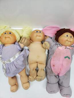 Mixed Lot of 3 Cabbage Patch Dolls