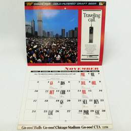 Chicago Bulls 1991-92 World Champions Calendar Jordan Pippen alternative image