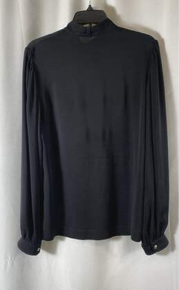 GUCCI Black Button Up Blouse - Size 46 (US 10) alternative image