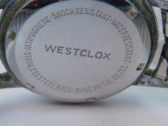 VNTG Men's Westclox Shock Resistant 17j Automatic Watch W/ Bonus Accessories image number 4