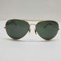 VTG RAY-BAN BAUSCH & LOMB GOLD AVIATOR GRADIENT SUNGLASSES image number 1