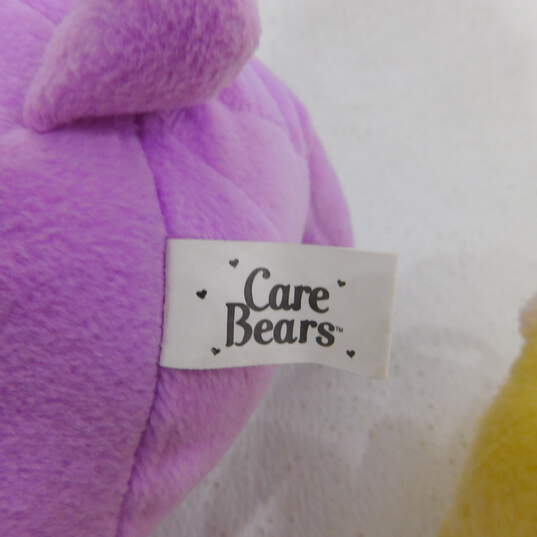 VNTG 1984 & 2003 Care Bear Plush Toys Lot Of 4 w/ Bonus Record image number 7
