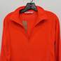 Woolrich Women's Colwin Neon Pink Orange Fleece Half Zip Jacket Size L NWT image number 3