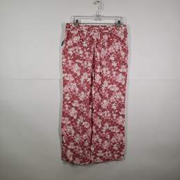 NWT Womens Tie Dye Drawstring Waist Straight Leg Pajama Pants Size Large alternative image