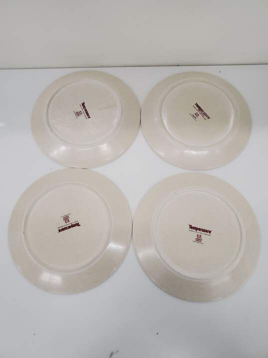 Set of 4 Lenox Temperware SPRITE Butterfly Bread Plates image number 2