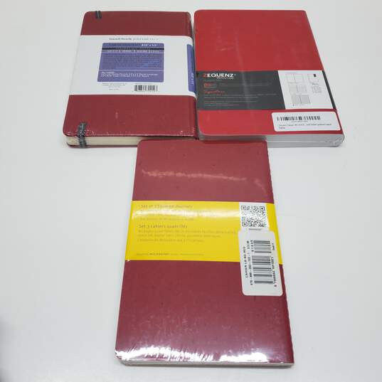 Lot of 3 Professional Notebooks - Moleskine Zequenz Handbook Journal Co. image number 2