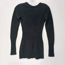 Antonio Melani Black Misty Garden Whistler Sweater Dress Women's Size XS alternative image