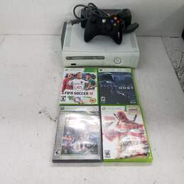 Microsoft Xbox 360 60GB Console White Bundle Controller & Games #2