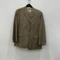 NWT Austin Reed Mens Brown Beige Blazer And Pant 2 Piece Suit Set Size 46 image number 1