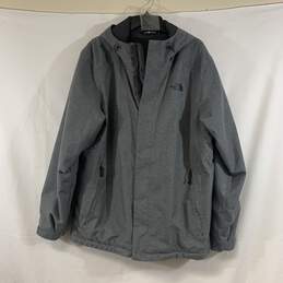 Men's Grey The North Face Jacket, Sz. XL