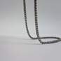 Sterling Silver Cz Tennis Link 15 1/2 Inch Necklace 20.0g image number 4