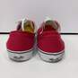 Vans Men's Red Sneakers Size 12 image number 4