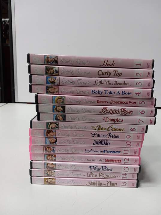 Shirley Temple Collection DVD Box Sets #1-5 (15pc Lot) image number 4