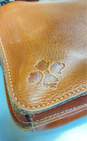 Patricia Nash Brown Leather Small Messenger Crossbody Bag image number 7
