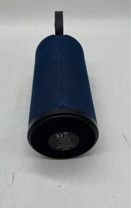 iJoy Blaster IJSP2446-FB Blue Bluetooth Splashproof Speaker Powers On