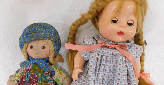 Vintage Vinyl & Plush Dolls Ideal Crissy Mattel Libby Holly Hobbie Horsman Uneeda Sleepy Eye image number 3
