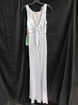 Women's Vintage De Laru Tie Back Bodycon Dress Sz 9/10 NWT alternative image