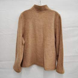 Herman Geist WM's 100% Wool Beige Hook & Loop Sweater Jacket Size XL alternative image