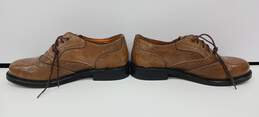 Allen Edmond Men's Brown Leather Dress Shoes Size 39 alternative image