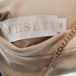 Meshki Women Beige Midi Dress Sz M alternative image