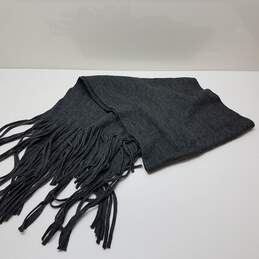 Lucky Brand Women's Solid Brushed Scarf AH4 Dark Grey