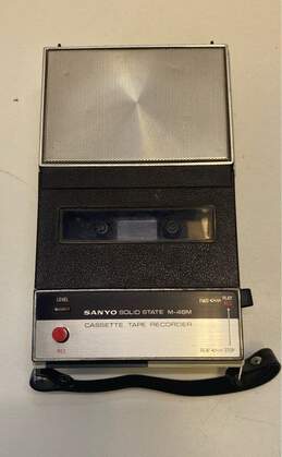 Sanyo Cassette Tape Recorder M-48M alternative image