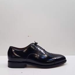 Johnson & Murphy Patent Leather Lace Up Shoes Black 12