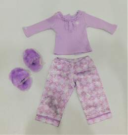 American Girl Purple Snowflake & Reindeer Pajamas Clothing Outfits Accessories alternative image