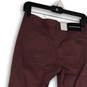 NWT Womens Purple Regular Fit Pockets Stretch Straight Leg Jeans Size 6 image number 4