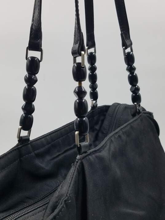 Authentic DIOR Black Nylon Tote Bag image number 3